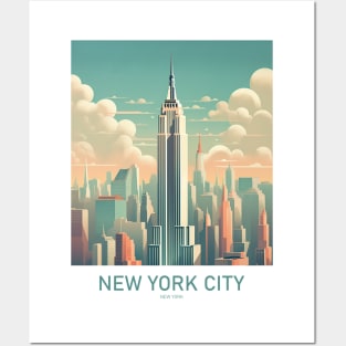 NEW YORK CITY Posters and Art